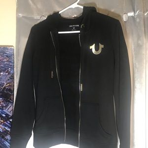 True Religion Black Hoodie